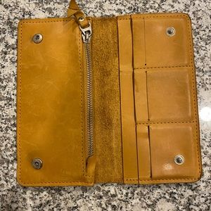 Genuine Leather Wallet - Camel